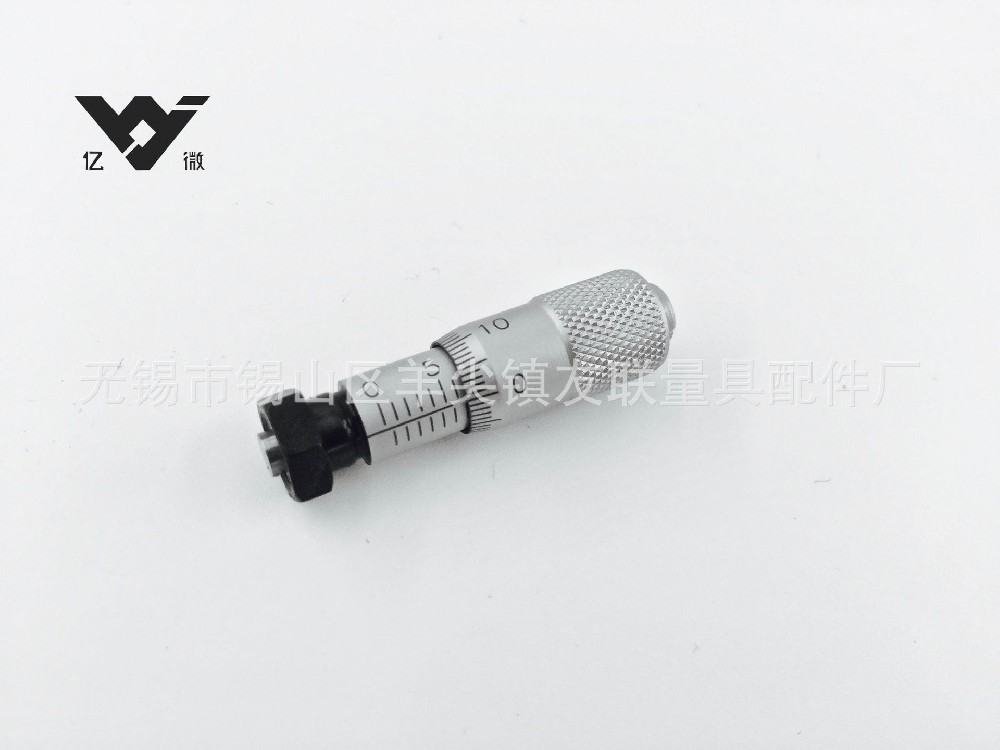 「Y6.5FS」0-6.5mm平頭有螺牙精密微分頭