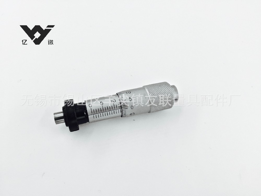 「Y13FS」0-13mm平頭有螺牙精密微分頭