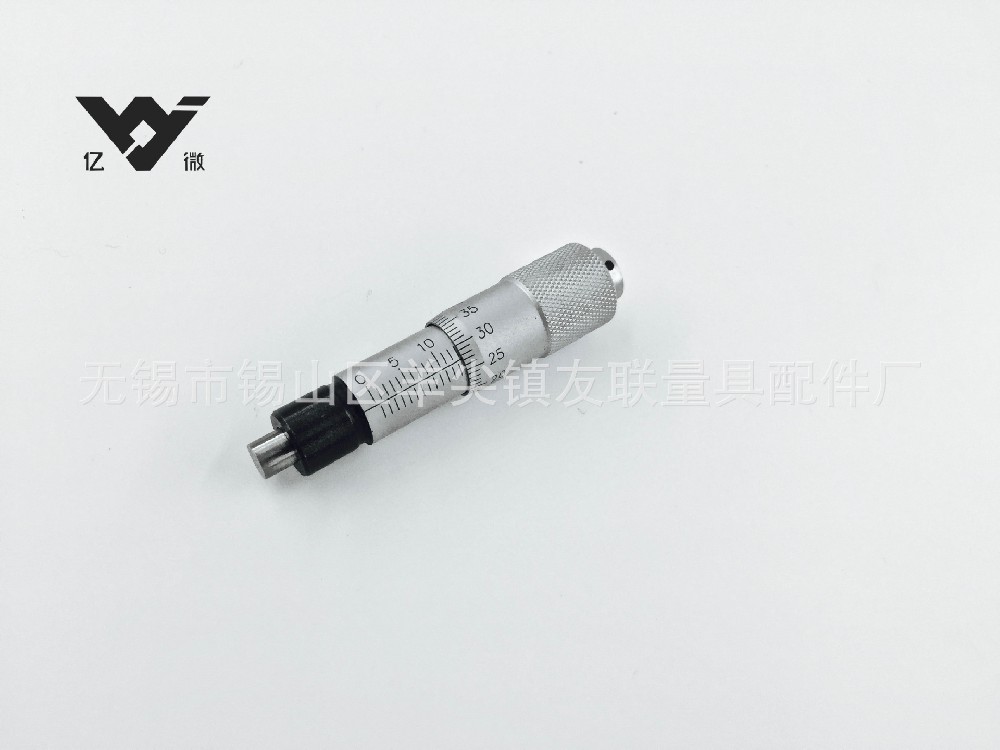 「Y13F」0-13mm平頭無螺牙精密微分頭