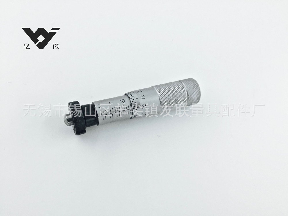 「Y13RS-A」0-13mm圓頭有螺牙可調零微分頭